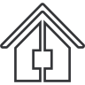 House Icon to depict a house